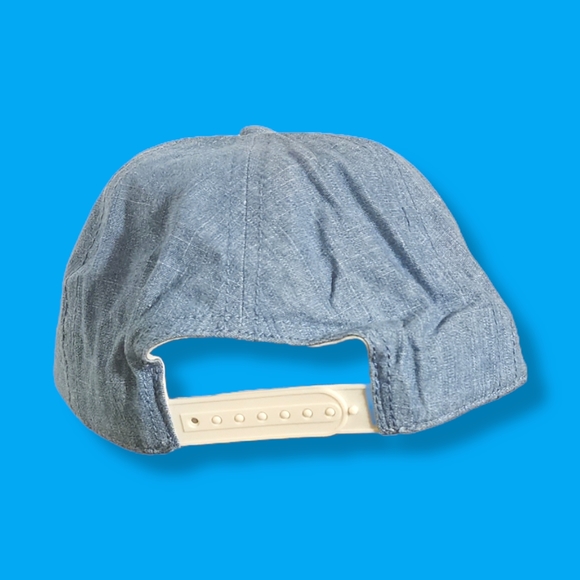 Adult Adjustable Baseball Cap - Denim & Lace - Picture 3 of 6